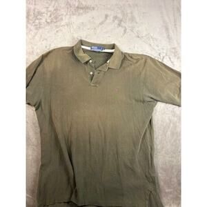 Polo Ralph Lauren Shirt Short Sleeve Men's‎ XL brown